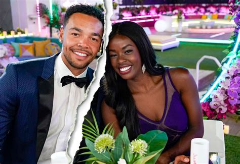 why did caleb and justine break up|Love Island  Justine Ndiba and Caleb Corprew Split 3 Months。